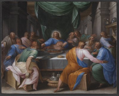La última cena de Girolamo Muziano