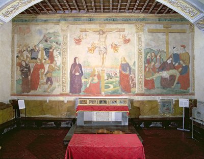 El camino al Calvario, La Crucifixión, La Deposición, del Capítulo de Girolamo Ristori