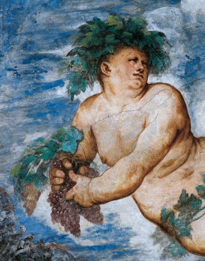 Alegoría del Otoño (detalle) de Girolamo Romanino