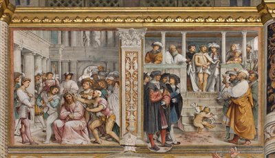 Avenida Central, Cuarto tramo sur, Coronación de espinas, Ecce Homo, Girolamo Romanino de Girolamo Romanino