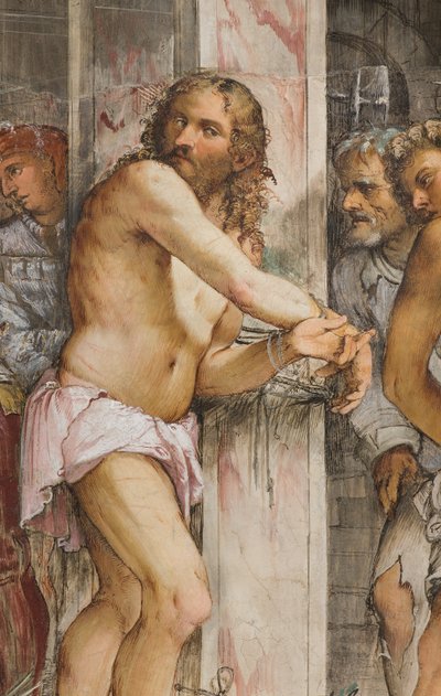 Avenida Central, Quinto tramo sur, Flagelación de Cristo, Jerónimo Romanino de Girolamo Romanino