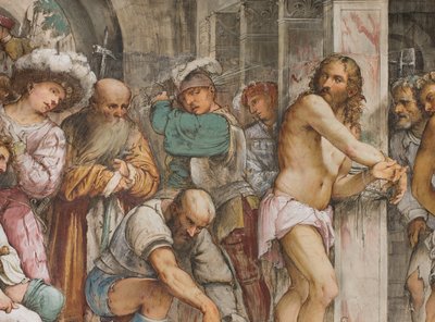 Central Ave, Quinto Tramo Sur, Flagelación de Cristo, Jerome Romanino de Girolamo Romanino