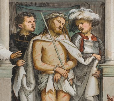 Nave central, Cuarto tramo sur, Ecce Homo, Girolamo Romanino de Girolamo Romanino