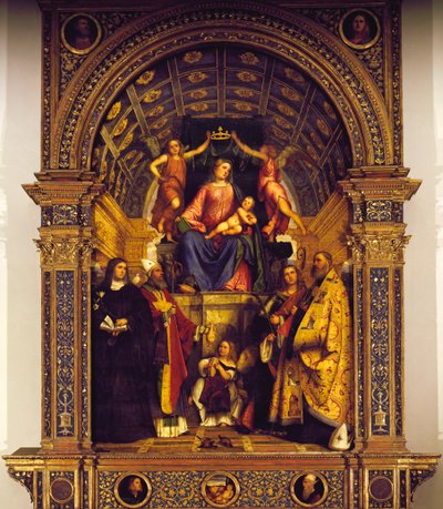 Madonna y Santos de Girolamo Romanino