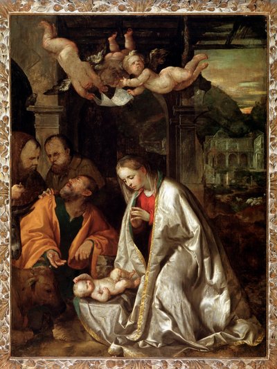 Natividad de Girolamo Romanino