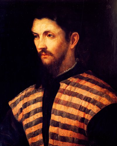 Retrato de un hombre de Girolamo Romanino
