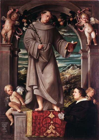 San Antonio de Padua de Girolamo Romanino