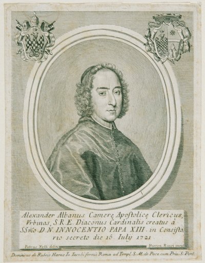 Cardenal Alessandro Albani de Girolamo Rossi