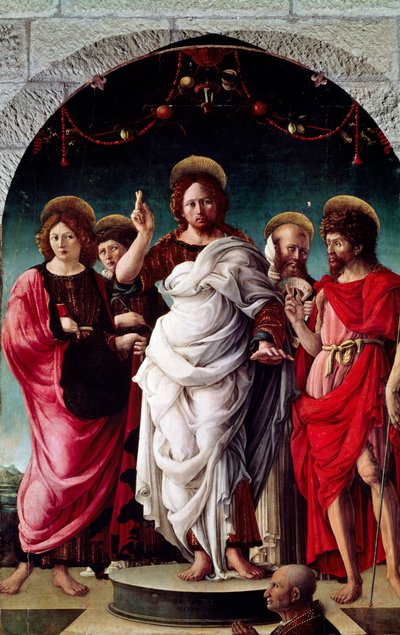 Redentor Bendiciendo de Girolamo da (attr. to) Cremona