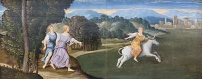 La violación de Europa de Girolamo da Santacroce