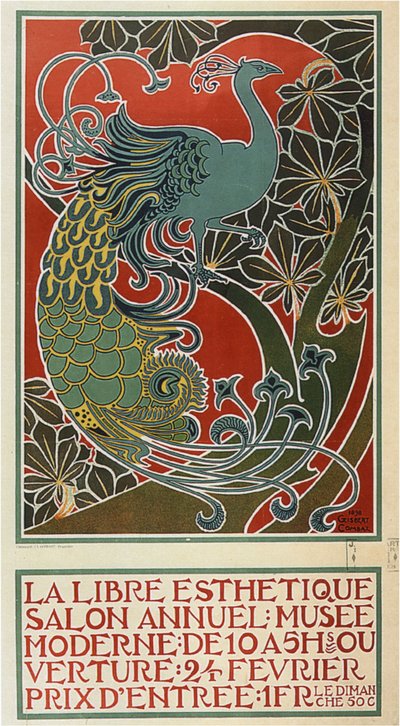 La Libre Esthétique, 1898 de Gisbert Combaz