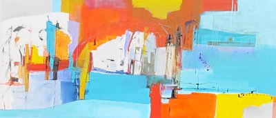 becauseilikeit (pintura) de Gisela Gaffoglio