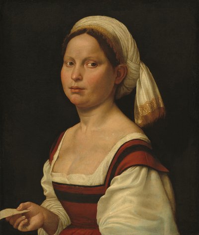 Retrato de una joven, c. 1525 de Giuliano Bugiardini