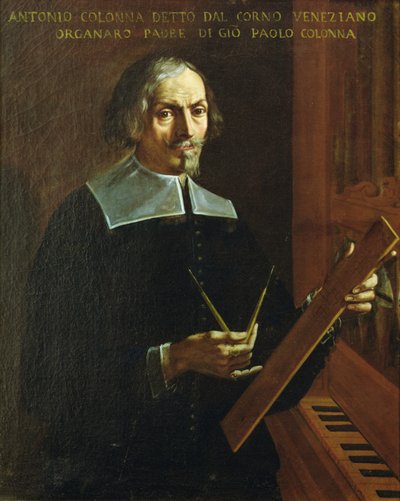 Retrato de Antonio Colonna (óleo sobre lienzo) de Giuliano Dinarelli