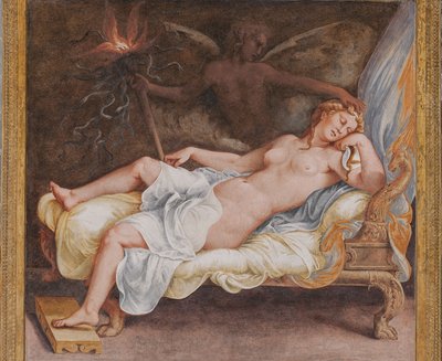 El sueño de Ecuba, El Caballo de Troya, Sala de Troya de Giulio (and workshop) Romano