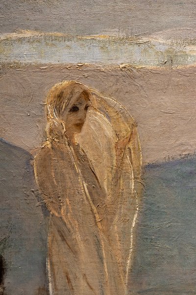 Dante y Beatriz de Giulio Aristide Sartorio
