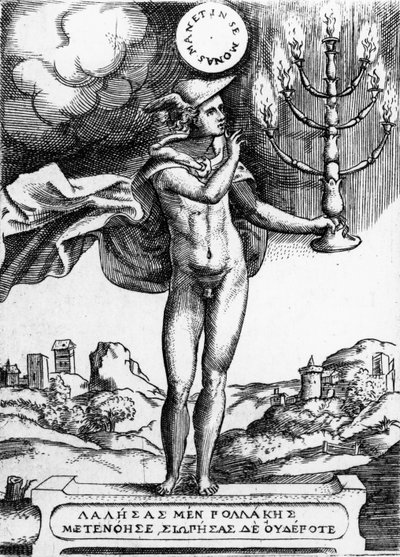 Hermes de Giulio Bonasone