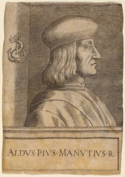 Aldus Pius Manutius de Giulio Campagnola