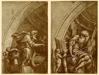 Diseños para el fresco en S. Sigismondo Cremona de Giulio Campi