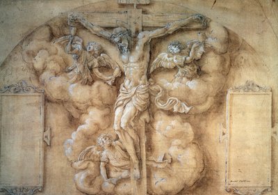 La Crucifixión, 1547 de Giulio Campi