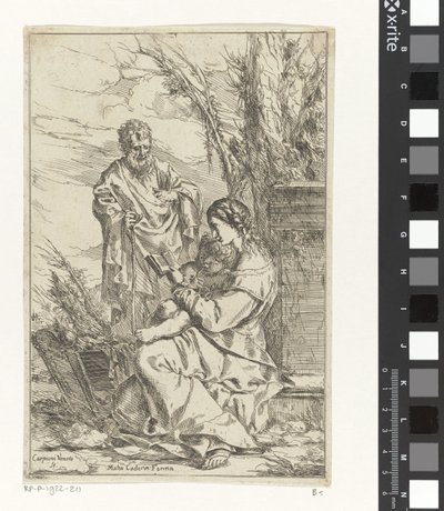 Descanso en la Huida a Egipto de Giulio Carpioni (I)
