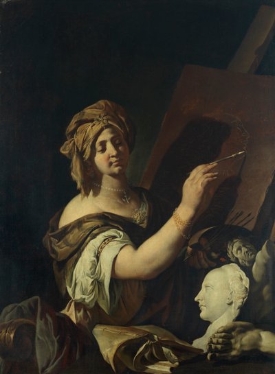 Alegoría de la pintura de Giulio Carpioni