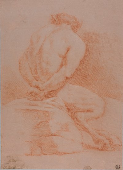 Sátiro (Vista trasera) de Giulio Carpioni