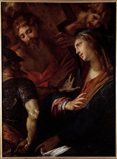 Jesús y la Virgen María de Giulio Cesare Procaccini