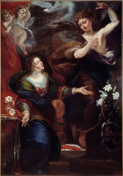 La Anunciación de Giulio Cesare Procaccini
