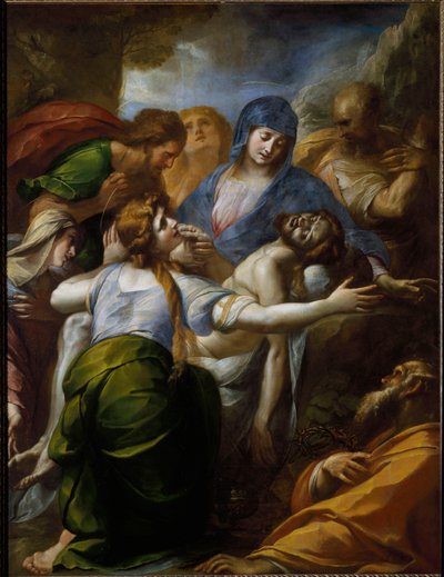 Piedad. Lamentación por la muerte de Cristo de Giulio Cesare Procaccini