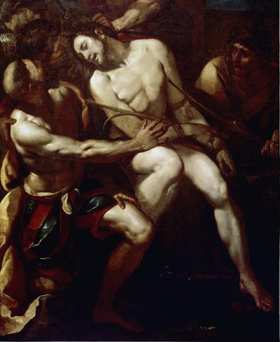 La Coronación de Espinas (detalle) de Giulio Cesare Procaccini
