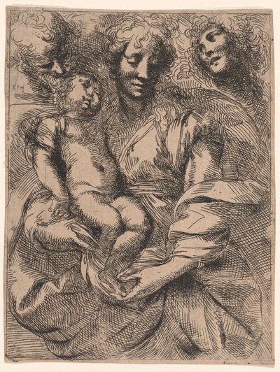 La Sagrada Familia de Giulio Cesare Procaccini