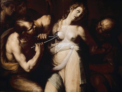 El martirio de Santa Águeda de Sicilia de Giulio Cesare Procaccini