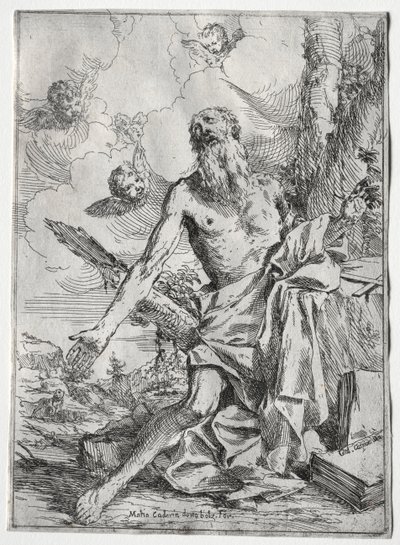 San Jerónimo de Giulio I Carpioni