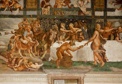 Bacchanalia (fresco) de Giulio Romano