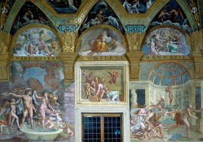 Representaciones de los Amores Divinos, Sala de Psique de Giulio Romano