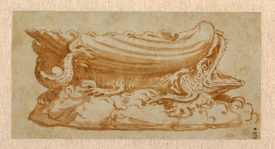 Diseño para un salero de Giulio Romano