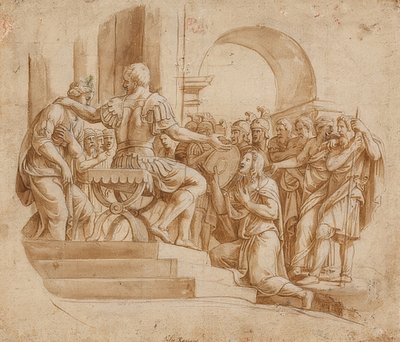 La continencia de Escipión de Giulio Romano