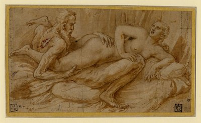Escena erótica de Giulio Romano
