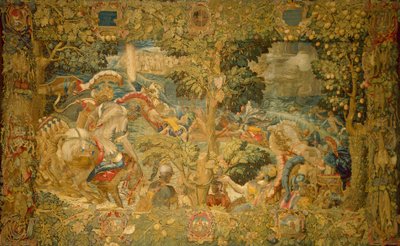 La travesía del Mar Rojo de Giulio Romano
