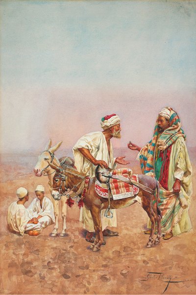 Un dirham por un paseo por el desierto de Giulio Rosati