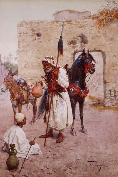 La petición del viejo guerrero de Giulio Rosati