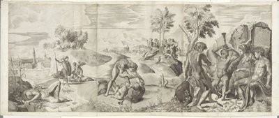 Apolo en Marsias de Giulio Sanuto