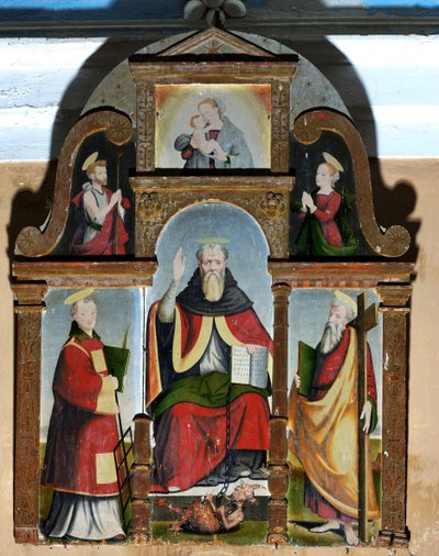 Tríptico de San Bernardo, c.1578 (pintura) de Giulio de Rossi