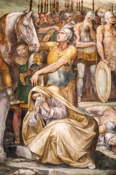 Batalla entre Horatii y Curiatii (detalle) de Giuseppe (1568 1640) Cesari