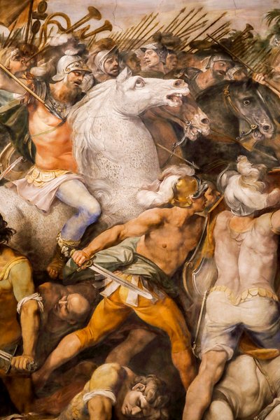 Batalla entre Horatii y Curiatii (detalle) de Giuseppe (1568 1640) Cesari