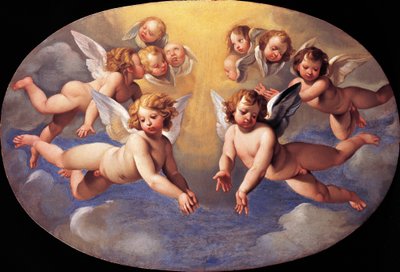 Gloria de los ángeles de Giuseppe Cesari (1568-1640) de Giuseppe Cesari