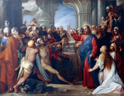 La resurrección de Lázaro, de Giuseppe Cesari de Giuseppe Cesari