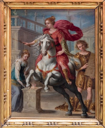 Munificencia (o Religión) de follower of Giuseppe Cesari