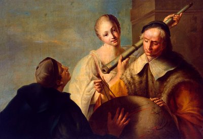 Lección de astronomía de Giuseppe Angeli
